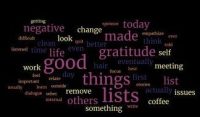 Gratitude Lists